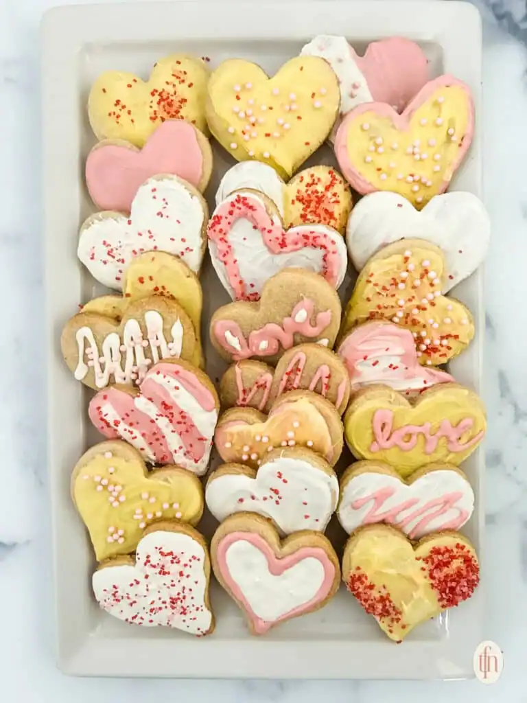 Heart Sugar Cookies featured1 768&times;1024