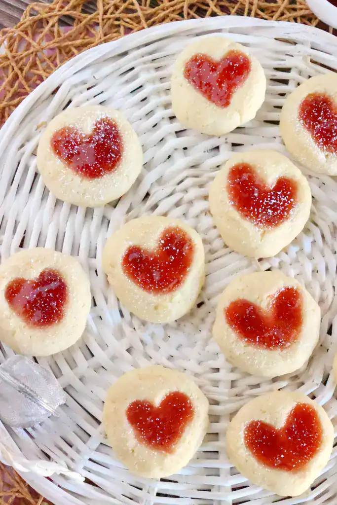 Heart Thumbprint Cookies 04