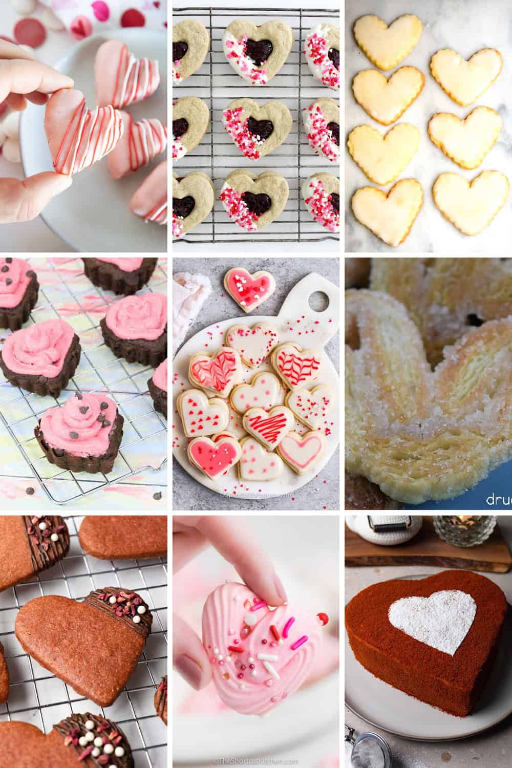 heart shaped treats