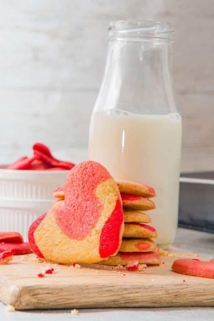 heart sugar cookies