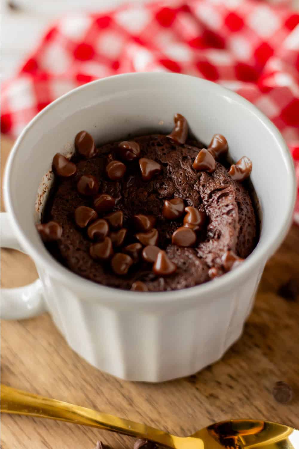 high⁬ protein mug brownie