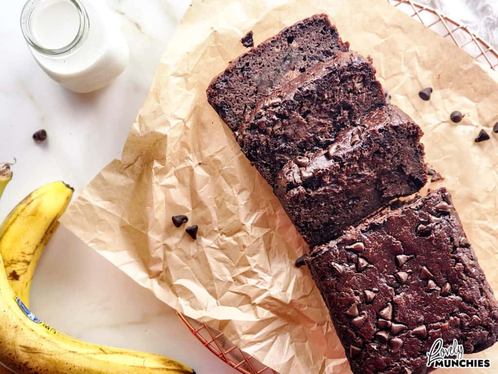 chocolate banana bread (1)