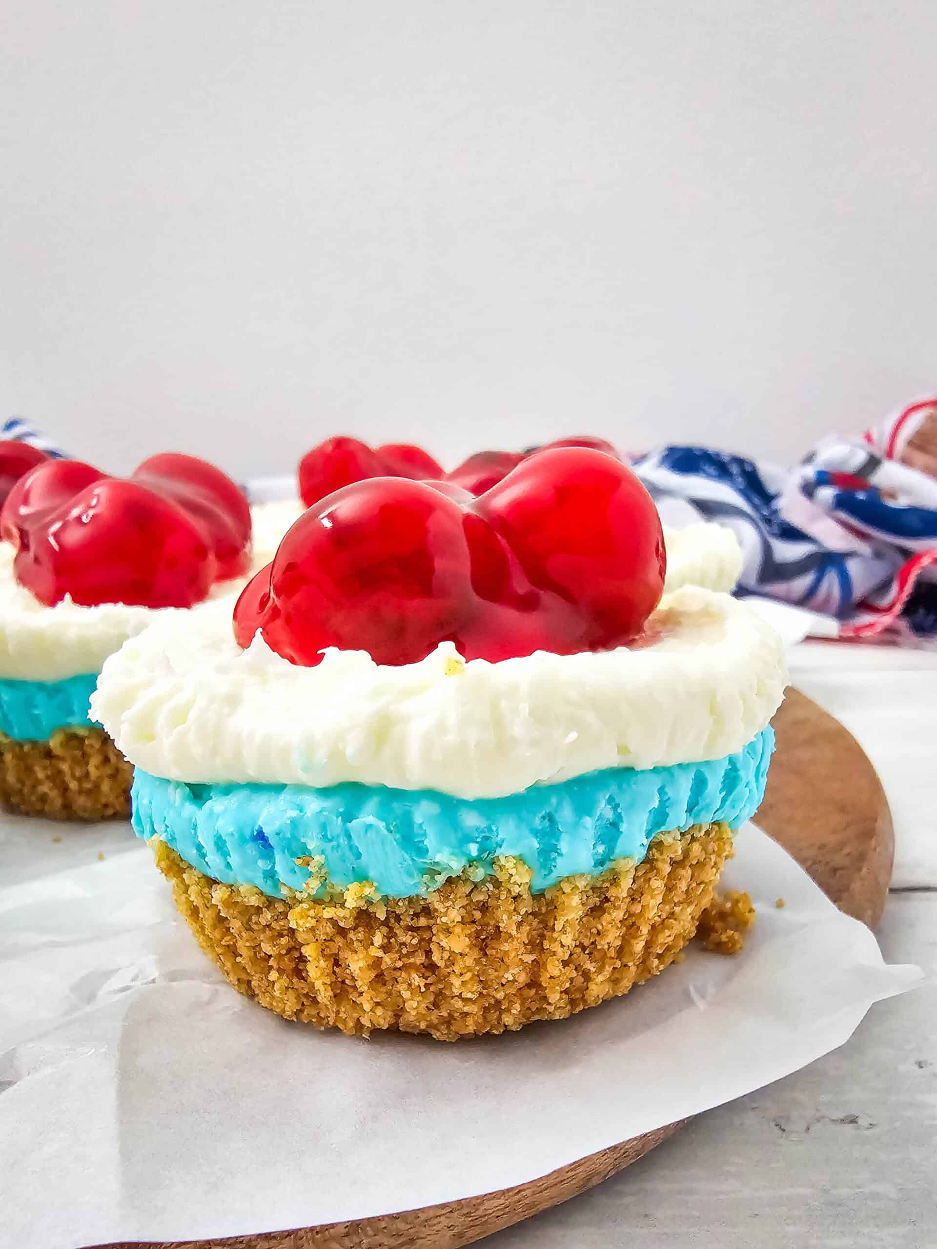Red White and Blue Cheesecake Bites set 4 &ndash; 3